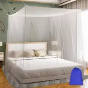 Mosquito Net for Bed, Large White Bed Canopy for Girls, Hanging Bed Net, Idea...