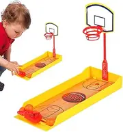 Desktop Games, Tabletop Sports Toy, Mini Basketball Golf Set, Stress Relief Gadget, Compact Design, Interactive Play, for Coworkers, Office Fun, Stocking Stuffers, Casual Use, (ABS+PP)