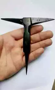Antique Black Iron Anvil Collectible Blacksmith Tool useful