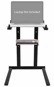 Rockville Folding Laptop+Recording Interface Stand For Focusrite SCARLETT 2I4