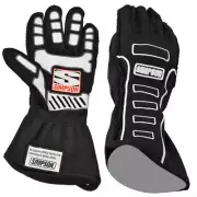 SIMPSON SAFETY Competitor Glove X-Large Black Outer Seam 21300XK-O