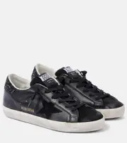 [Golden Goose] Golden Goose Super-Star leather sneakers AU 6 black