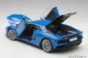 Autoart LAMBORGHINI AVENTADOR S 2017 BLU NILA/PEARL BLUE 1/18 Scale New In Stock