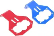 TEHAUX 2pcs Sensor Mounting Bracket Holder for Smart Car Applications Durable Construction Angle Reliable Stability Compatible with Cartoon Ultrasonic Hc Sensor