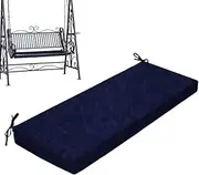 Porch Bench Cushion,Waterproof Patio Swing Seat Cushion - Furniture Chair Pad, Soft Sofa Pillow, Lounger Replacement Fade Resistant for Indoor