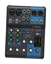 MG06X 6-Input Compact Stereo Mixer with Effects 6-input Built-in Effects