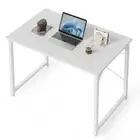 Computer Desk, 32 Inch Small Home Office Desk for Small 32 inch Modern White