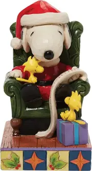 Peanuts by Jim Shore - Santa Snoopy with Christmas List
