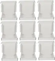 GANAZONO 20Pcs Corrugated Paper Packing Boxes Storage for Shipping and Moving Reliable Item Mailer Boxes for Transport and Storage