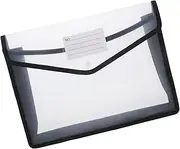 SECFOU Practical Document Organizer 2pcs Document Bag Money Pouches A4 File Folder Men's Pouch Portable