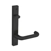 Dormakaba Narrow Style Square End Plate with Turnsnib and Lever TC6H PVD Black