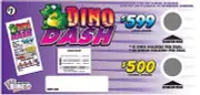 NEW pull tickets DINO DASH - Seal Card Tabs