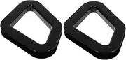 Generic 4pcs Chair Buckle Office Desk Accessories Stool Electronic Computer Chair The Office Lumbar Office Chair Seat Speakers Screen Desk Chair E-Racing Game Chair Mountings Black Plastic