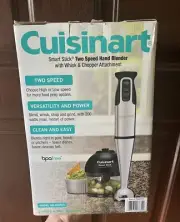 Cuisinart Smart Stick Two Speed Hand Blender With Whisk And Chopper Attachment