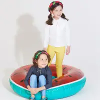 在飛比找momo購物網優惠-【KidSumPlay】繽紛防曬泳褲(防曬泳裝、兒童泳裝、長