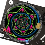 Rock Star Slipmat Turntable 12" for DJ Vinyl LP Audiophile