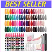170 Piece Nail Dip Powder Set - Odorless, Long-Lasting and Skin-Friendly