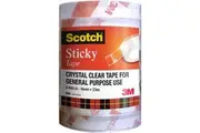 Scotch 502 Sticky Tape 18mmx33m Pack 8