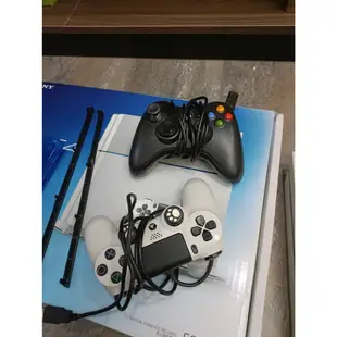 (保固30天)Sony ps4主機 CUH-1107A型冰河白500G+2手把+5遊戲【0124】中古全新收購寄賣專門店