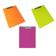 Bantex Plastic Clipfolder A4 (Fruit Colours) - Lime