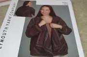 Plymouth Knitting Pattern 1496 Boku Mitered Jacket 42-50"