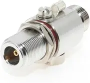 DC-6Ghz N Female to Female Coaxial Surge Protector HAM CB(N Female to Female)