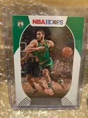 20-21 NBA Hoops Jayson Tatum Red Back #116 Boston Celtics