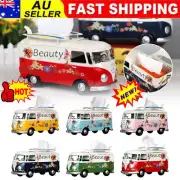 Car Metal Tissue Box Tissue Case, Retro Bus Shape Tissue Dispenser Box Holder AN