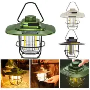 LED Camping Lantern Portable Camping Light Rechargeable Batteries Powered Lanter