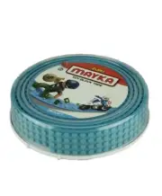 Zuru Mayka Toy Block Tape 2M/6.5 FT Light Blue 4 Row Compatible Lego Cut Stick
