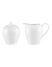 [Maxwell & Williams] White Gold Sugar & Creamer Set Gift Boxed in Gold