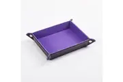 Rectangle Velvet Dice Tray (Purple)