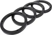 ULTECHNOVO 2 Pairs Car Speaker Spacers Durable Hollow Horn Pads for Easy Installation Trucks Rvs More Practical Speaker Adapter Rings for Enhanced Sound Depth