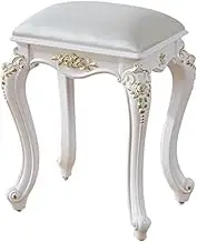 EESCZVGBDX Small Square Stool Household Chair Nail Stool High Table Stoo BedHead Bench Dressing Table Stool Makeup Stool Soft Bag