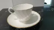 Wedgwood Gold Chelsea Coffee Cups and Saucers - As new, never used