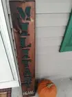 Military home decor , welcome sign