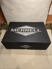 MERRELL MEN'S MOAB 2 MID WP MILITARY & TACTICAL BOOTS, SIZE 11.5, BLACK J-15853