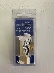 Jones Stephen’s 3/8”cx3/8”c stop adaptor c74250lf