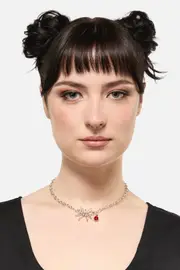 Spider Gem Necklace
