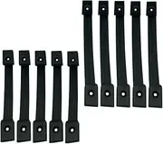 jojofuny 10pcs Speaker Handles Indoor Subwoofer Pull Handles Easy to Install Classic Design