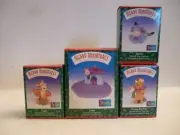 1999 Hallmark Christmas At Pooh's House Piglit, Eeyore, Tigger, Winnie The Pooh