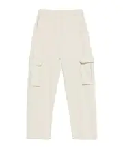 Elastic waist casual trousers 44,40,42 White