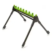 2-section telescopic 4 Leg 8 Rig Roost Kit Fishing Rod Holder Stopper Long Roost