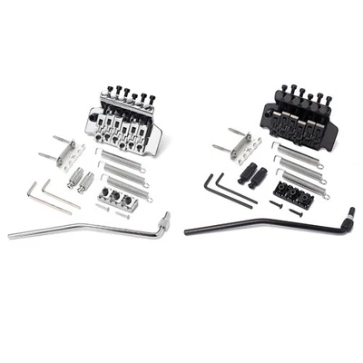 New Double Roll Locking Tremolo System Bridge for Floyd Rose Electric Guitar C