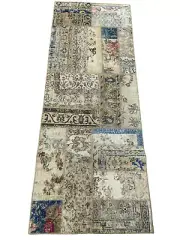Turkish Patchwork Runner Carpet