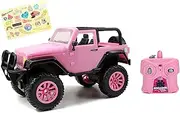 Jada Toys GIRLMAZING Big Foot Jeep R/C Vehicle (1:16 Scale), Pink