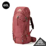 【GREGORY官方直營】女 60L KALMIA登山背包 S/M(波爾多紅)