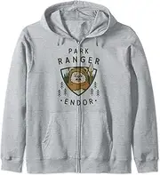 [STAR WARS] Ewok Park Ranger Endor Zip Hoodie