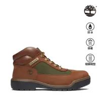 在飛比找PChome24h購物優惠-Timberland 男款深棕色磨砂革防水中筒戰地靴|A18