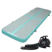 GoFun 3X1M Inflatable Air Track Mat with Pump Green